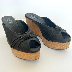 Salpy Brand Wedge Cork Shoe